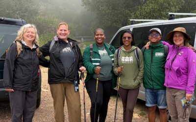 Learning on the trail: The Green Team’s week of hiking training